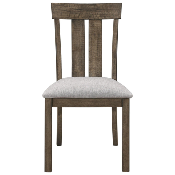 Crown Mark Quincy Side Chair (Set of 2) in Light Brown 2131S - Golden Home Furniture (Columbus, OH) - Multi Location