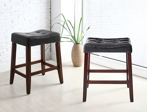 KENT SADDLE COUNTER STOOL ESPRESSO - Golden Home Furniture (Columbus, OH) - Multi Location