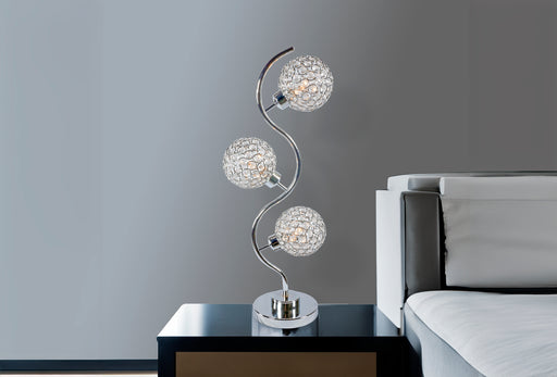 CRYSTAL 3 GLOBE TABLE LAMP - Golden Home Furniture (Columbus, OH) - Multi Location