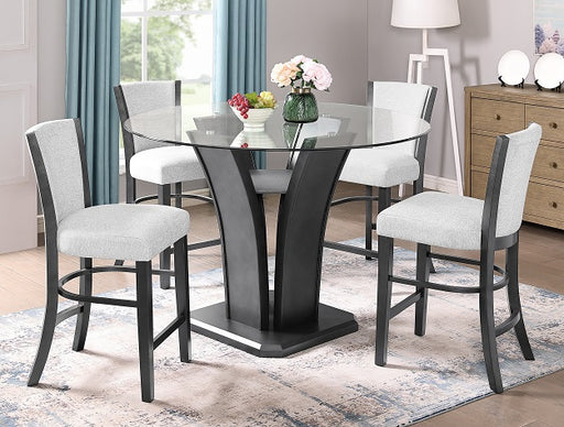 CAMELIA COUNT HT TABLE GLASS - Golden Home Furniture (Columbus, OH) - Multi Location