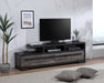 REMINGTON TV STAND GRAY/EBONY - Golden Home Furniture (Columbus, OH) - Multi Location