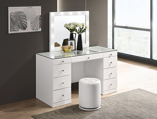 AVERY VANITY WHITE - Golden Home Furniture (Columbus, OH) - Multi Location