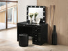 MORGAN VANITY BLACK - Golden Home Furniture (Columbus, OH) - Multi Location