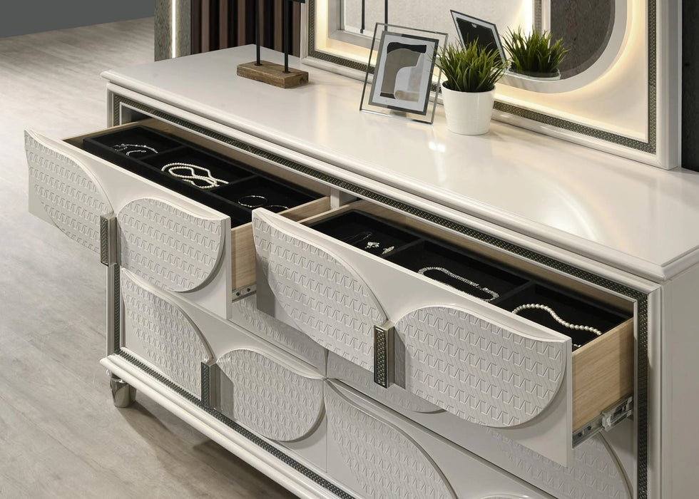 Mysterious Gold Night Stand