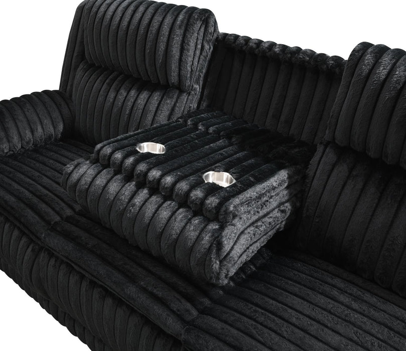 Reclining Sofa-Reclining Loveseat