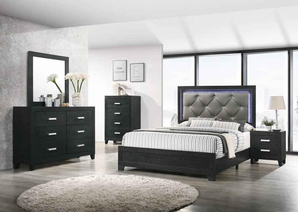 Full Bed-Dresser-Mirror