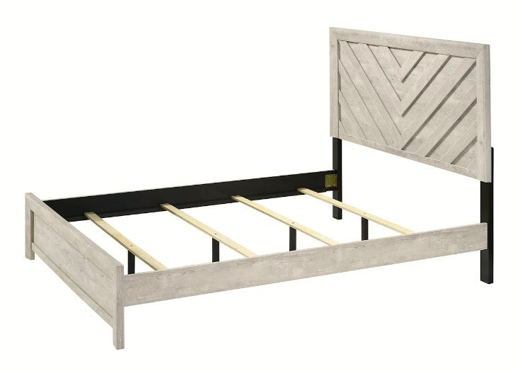 Crown Mark Furniture Valor Queen Panel Bed in Gray B9330-Q - Golden Home Furniture (Columbus, OH) - Multi Location
