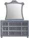 Crown Mark Furniture Voltare Mirror in Dark Grey - Golden Home Furniture (Columbus, OH) - Multi Location