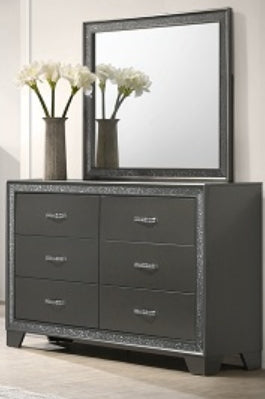 Crown Mark Furniture Kaia Dresser in Dark Gray - Golden Home Furniture (Columbus, OH) - Multi Location