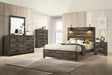 Crown Mark Furniture Carter 5 Drawer Chest in Brown - Golden Home Furniture (Columbus, OH) - Multi Location