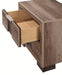 Crown Mark Furniture Rangley 2 Drawer Nightstand in Brown - Golden Home Furniture (Columbus, OH) - Multi Location