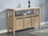 Hazel Genuine Marble Sideboard - Golden Home Furniture 