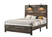 Carter Platform Bed In 1 Box - Brown - Golden Home Furniture 