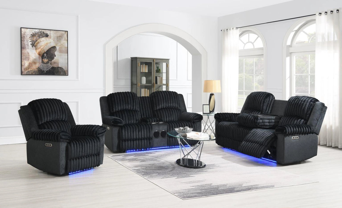 Power Reclining Sofa-Power Reclining Loveseat