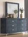Crown Mark Furniture Lucinda Dresser Mirror in Gray - Golden Home Furniture (Columbus, OH) - Multi Location