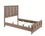 Crown Mark Furniture River King Panel Bed in Brown B3150-K - Golden Home Furniture (Columbus, OH) - Multi Location