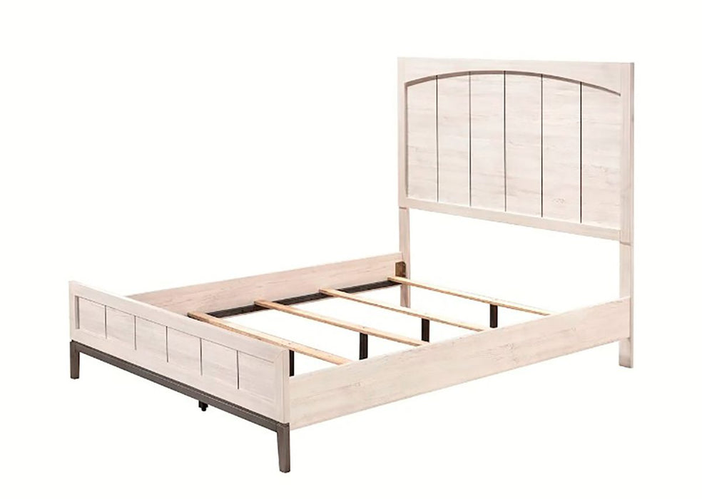 Crown Mark Furniture Veda King Panel Bed in Beige B3300-K - Golden Home Furniture (Columbus, OH) - Multi Location