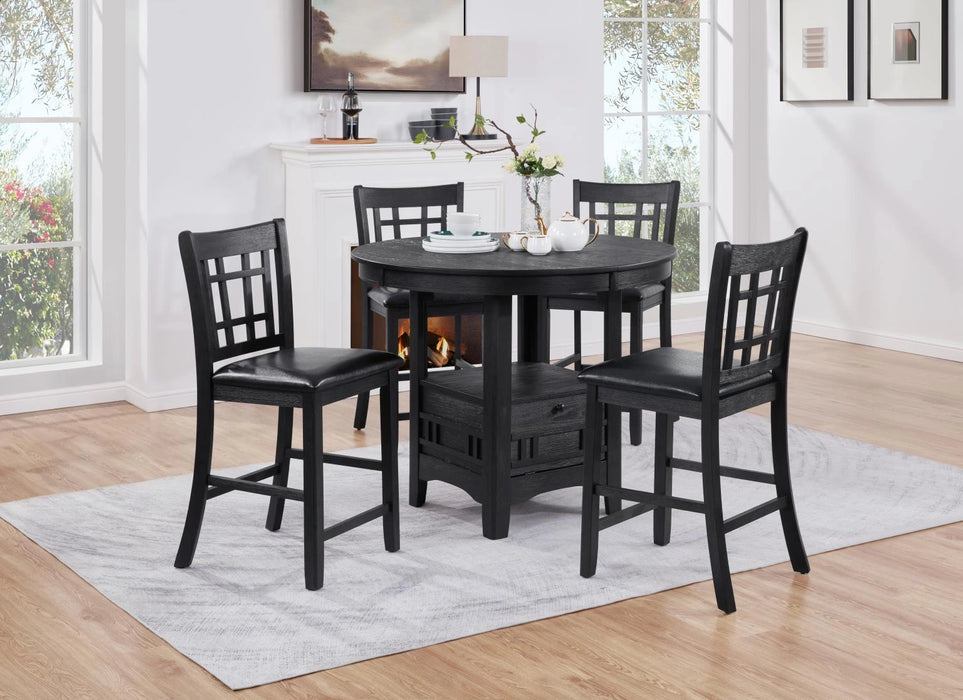 Dining Table & 4 Side Chairs