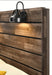Crown Mark Furniture Carter Full Platform Bed in Brown - Golden Home Furniture (Columbus, OH) - Multi Location