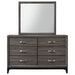 Crown Mark Akerson Mirror in Grey - Golden Home Furniture (Columbus, OH) - Multi Location