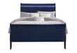 CHARLIE BLUE FULL BED WITH LED - Golden Home Furniture (Columbus, OH) - Multi Location