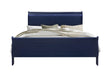 CHARLIE BLUE KING BED WITH LED - Golden Home Furniture (Columbus, OH) - Multi Location
