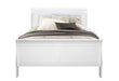 CHARLIE WHITE FULL BED WITH LED - Golden Home Furniture (Columbus, OH) - Multi Location
