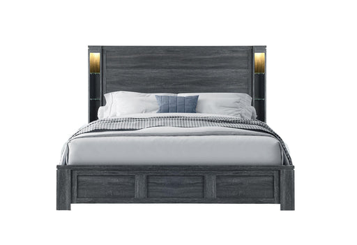 CYPRESS DARK GREY KING BED - Golden Home Furniture (Columbus, OH) - Multi Location