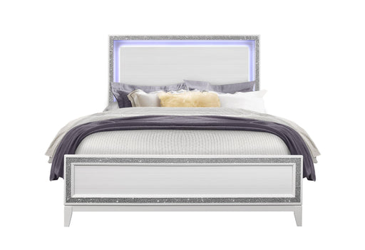 LILY WHITE QUEEN BED - Golden Home Furniture (Columbus, OH) - Multi Location