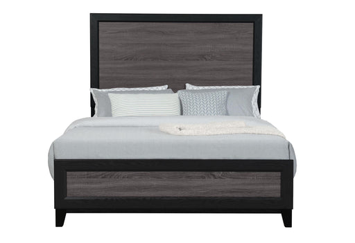 LISBON GREY AND BLACK QUEEN BED - Golden Home Furniture (Columbus, OH) - Multi Location