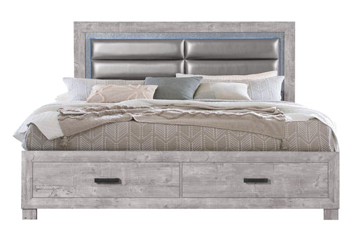 NOLAN GREY KING BED - Golden Home Furniture (Columbus, OH) - Multi Location