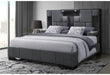 OSCAR DARK GREY 8 KING BED - Golden Home Furniture (Columbus, OH) - Multi Location