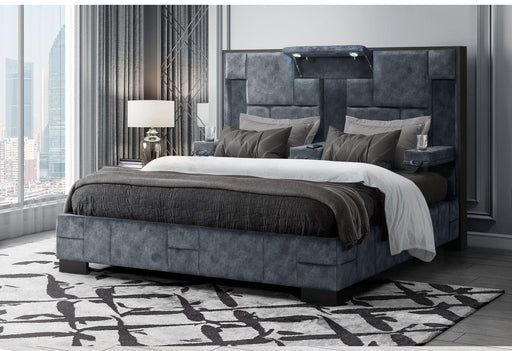 OSCAR DOMINO GRANITE KING BED - Golden Home Furniture (Columbus, OH) - Multi Location