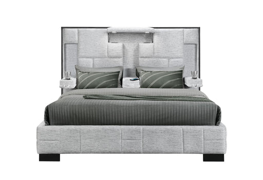 OSCAR GREY KING BED - Golden Home Furniture (Columbus, OH) - Multi Location