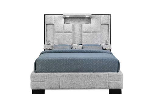 OSCAR GREY QUEEN BED - Golden Home Furniture (Columbus, OH) - Multi Location