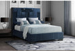 OSCAR NAVY BLUE QUEEN BED - Golden Home Furniture (Columbus, OH) - Multi Location