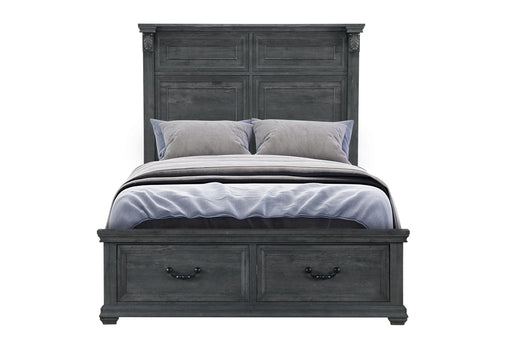 TATUM GREY FULL BED WITH STORAGE - Golden Home Furniture (Columbus, OH) - Multi Location