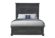 TATUM GREY QUEEN BED WITHOUT STORAGE - Golden Home Furniture (Columbus, OH) - Multi Location