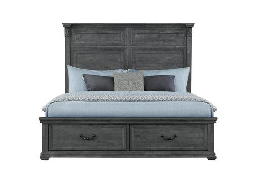 TATUM GREY STOARGE KING BED - Golden Home Furniture (Columbus, OH) - Multi Location