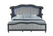 VANNA DARK GREY FULL BED - Golden Home Furniture (Columbus, OH) - Multi Location