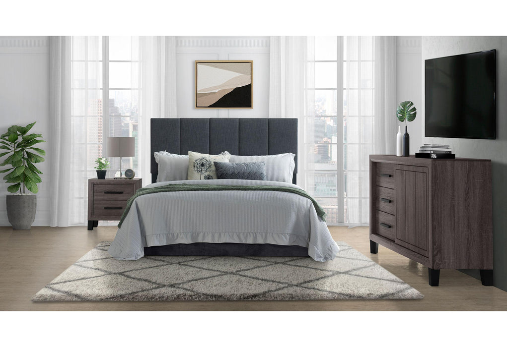 ERNIE FOIL GREY BEDROOM IN A BOX - Golden Home Furniture (Columbus, OH) - Multi Location