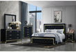 KINGDOM BLACK FULL BED GROUP - Golden Home Furniture (Columbus, OH) - Multi Location