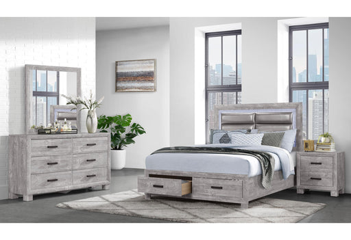 NOLAN GREY FULL BED GROUP - Golden Home Furniture (Columbus, OH) - Multi Location