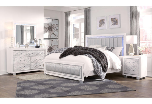 SANTORINI WHITE FULL BED GROUP - Golden Home Furniture (Columbus, OH) - Multi Location