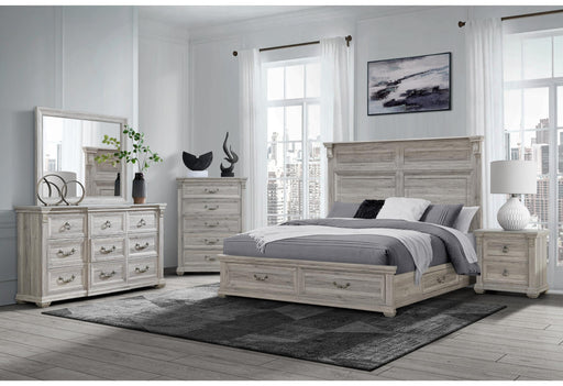 TATUM NATURAL FULL BED GROUP WITH STORAGE - Golden Home Furniture (Columbus, OH) - Multi Location