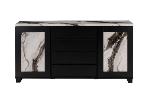 D12 BLACK BUFFET - Golden Home Furniture (Columbus, OH) - Multi Location