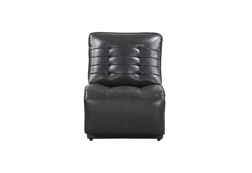 BUILD IT YOUR WAY U6066 BLANCHE CHARCOAL STATIONARY CHAIR - Golden Home Furniture (Columbus, OH) - Multi Location