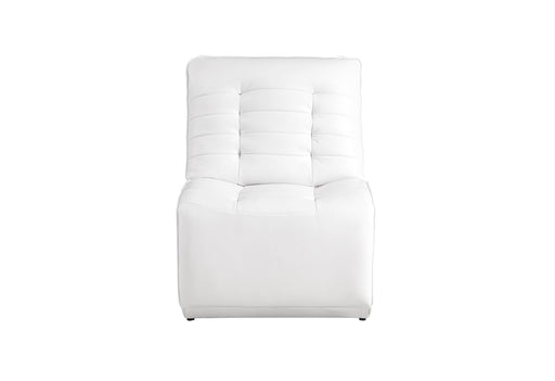 BUILD IT YOUR WAY U6066 BLANCHE WHITE STATIONARY CHAIR - Golden Home Furniture (Columbus, OH) - Multi Location