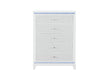 ALINA-WHITE-CH W/ LED - Golden Home Furniture (Columbus, OH) - Multi Location