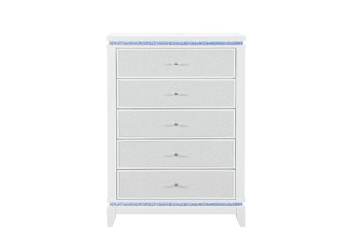 ALINA-WHITE-CH W/ LED - Golden Home Furniture (Columbus, OH) - Multi Location